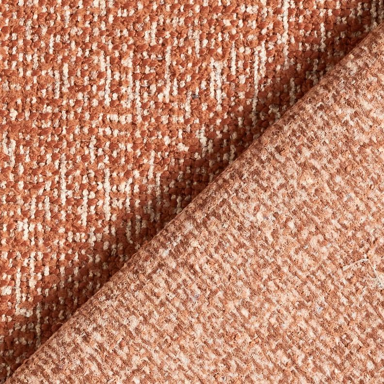Stoppningstyg färgglatt vävt tyg – terracotta/beige, image number 3