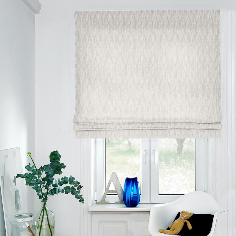Dekorationstyg Jacquard abstrakt väv återvunnen – dimgrå,  image number 6