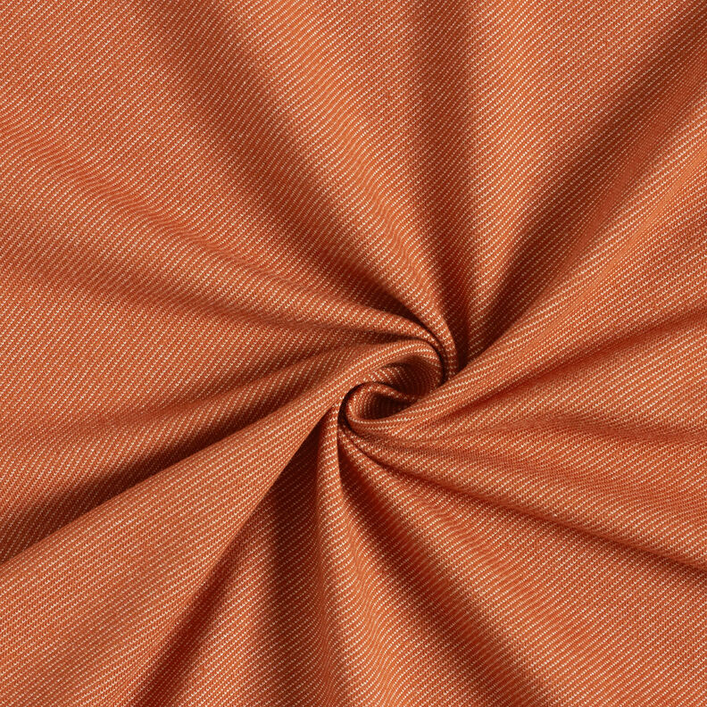 Bomullsjersey Jeans-optik – terracotta, image number 1