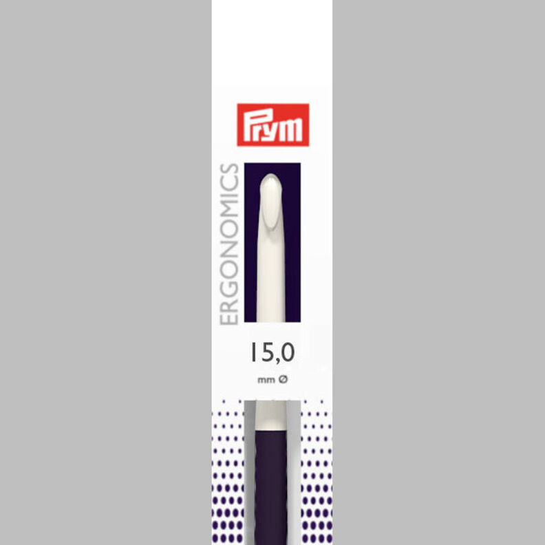 15|18,5 cm Garnvirknål Ergonomics | Prym,  image number 2