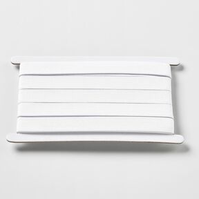 Mjukt gummiband [3 m | 15 mm] – vit, 