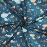 Bomullspoplin Glada havsdjur Digitaltryck | Poppy Fabrics – havsblå,  thumbnail number 3