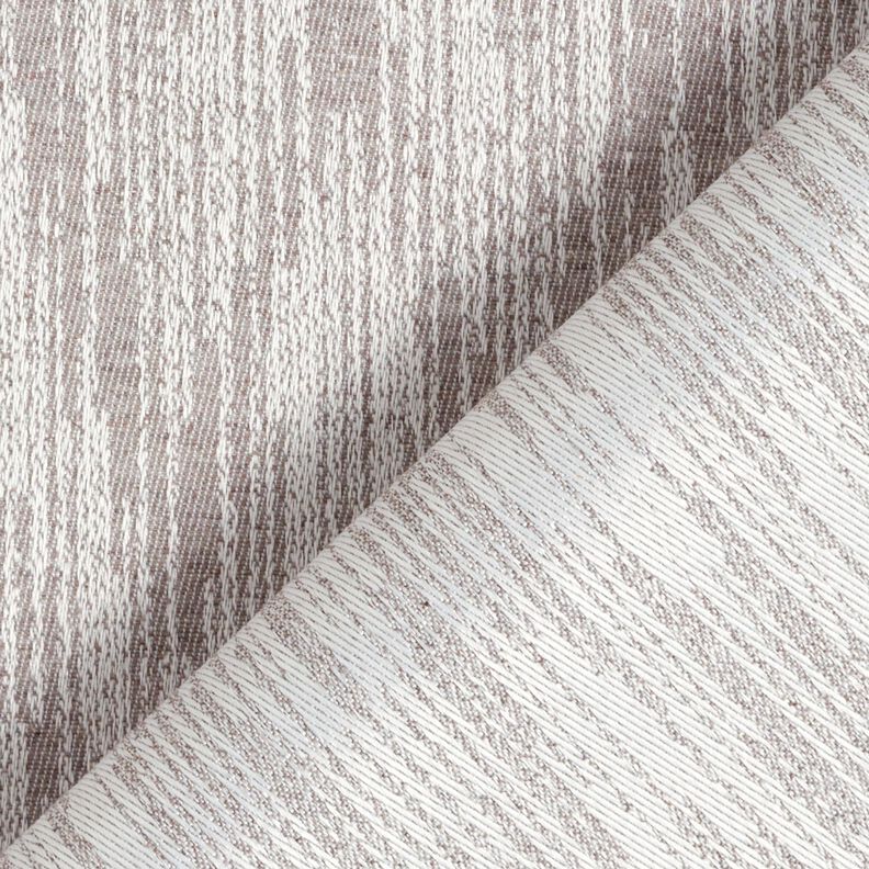 Dekorationstyg Jacquard abstrakt väv återvunnen – sidengrå, image number 4