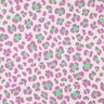 Muslin/Dubbel-krinkelväv färgglatt leopardmönster | Poppy Fabrics – elfenbensvit/ljusgrön,  thumbnail number 1