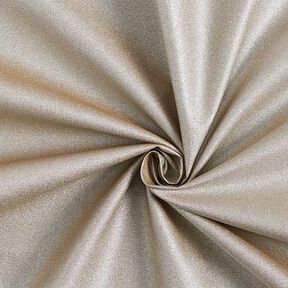 Behandlad bomull Glitter – guld metallisk, 