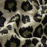 Stoppningstyg Jacquard Leopardmönster – mullvad/khaki,  thumbnail number 2