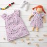 Bomullspoplin Peppa hjärtan Licenstyg | ABC Ltd – pastellviolett,  thumbnail number 6