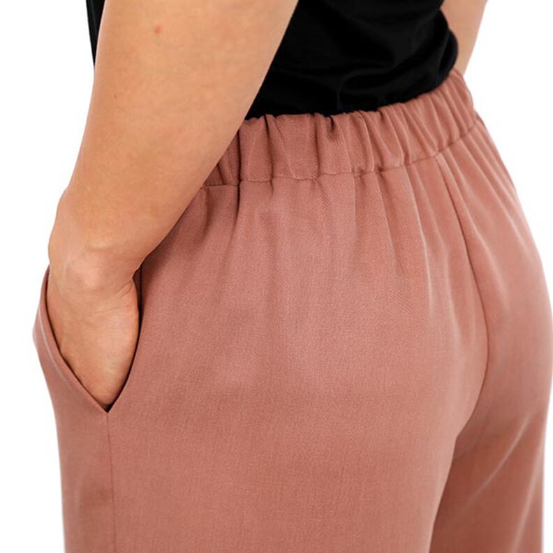 FRAU HEDDA - culotte-byxor med breda ben och resår i midjan, Studio Schnittreif | XS - XXL,  image number 6