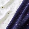Muslin/Dubbel-krinkelväv regnbåge glitterstreck Folietryck – yllevit,  thumbnail number 5