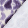 GOTS French Terry Leopardmönster i batik | TCC x LOOKS by Wolfgang Joop – lila/kräm,  thumbnail number 6