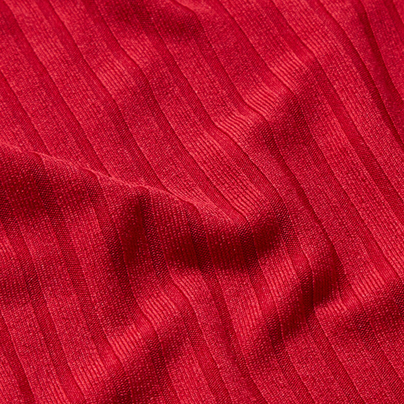 Ribbstickning enfärgad – rött,  image number 2