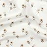 Bomullsjersey Söta blommor Digitaltryck | Poppy Fabrics – elfenbensvit/karamell,  thumbnail number 2
