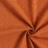 Bomull Muslin Spridda guldfläckar – terracotta/guld,  thumbnail number 3