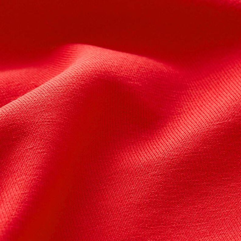 Bomullsjersey medium enfärgad – rött,  image number 4
