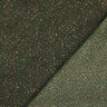 Teddyplysch Tweed Melange | Poppy Fabrics – mörkgrön,  thumbnail number 4