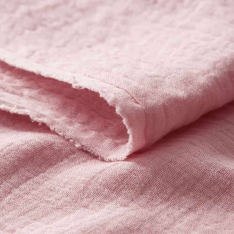 Muslin/Dubbel-krinkelväv – gammalt rosa,  image number 5