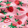tygpaket jersey söta jordgubbar | PETIT CITRON – rosa,  thumbnail number 3