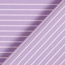 Stretchtyg med tvärränder, elastiskt på längden – pastellviolett,  thumbnail number 4