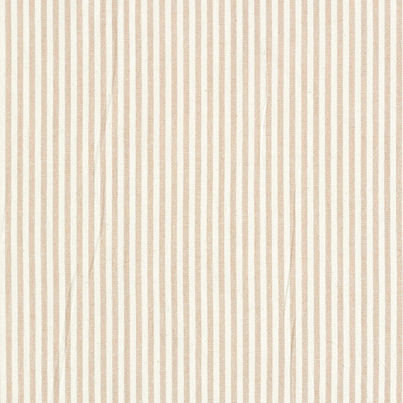 Bomulls-viskosmix Ränder – beige/yllevit,  image number 1