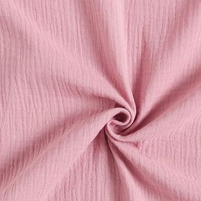 GOTS Muslin/Dubbel-krinkelväv | Tula – pastellviolett, 