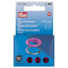 Öljetter med brickor [20 stycken | Ø 11 mm] | Prym – pink/silvermetallic,  thumbnail number 1