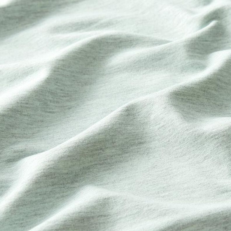 Fin, fransk frotté Melange – mint/grått, image number 2