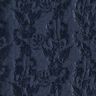 Klädtyg jacquard Brokad blommor – marinblå,  thumbnail number 5
