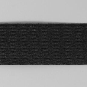 Mjukt gummiband 580 – svart | YKK, 