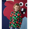 Bomullsjersey medium enfärgad – oliv,  thumbnail number 9