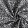 Bomullstyg kretong Litet paisley-mönster – mörkgrå,  thumbnail number 3