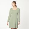 Ribbad jersey Enfärgad – pistage,  thumbnail number 9