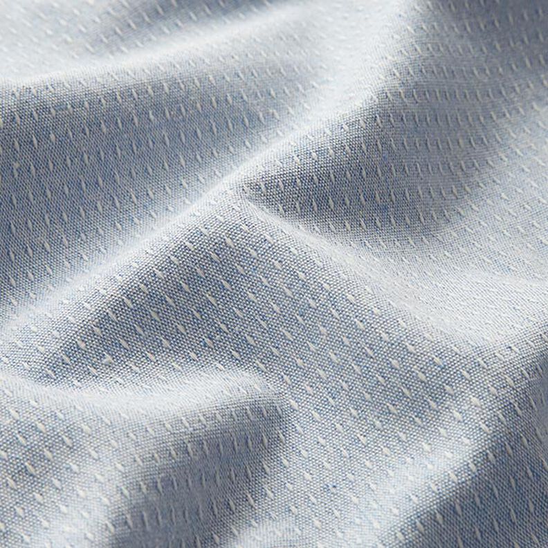 Dekorationstyg jacquard återvunnet – ljusblått,  image number 2
