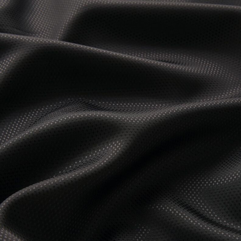Fodertyg Jacquard miniromber – svart,  image number 2