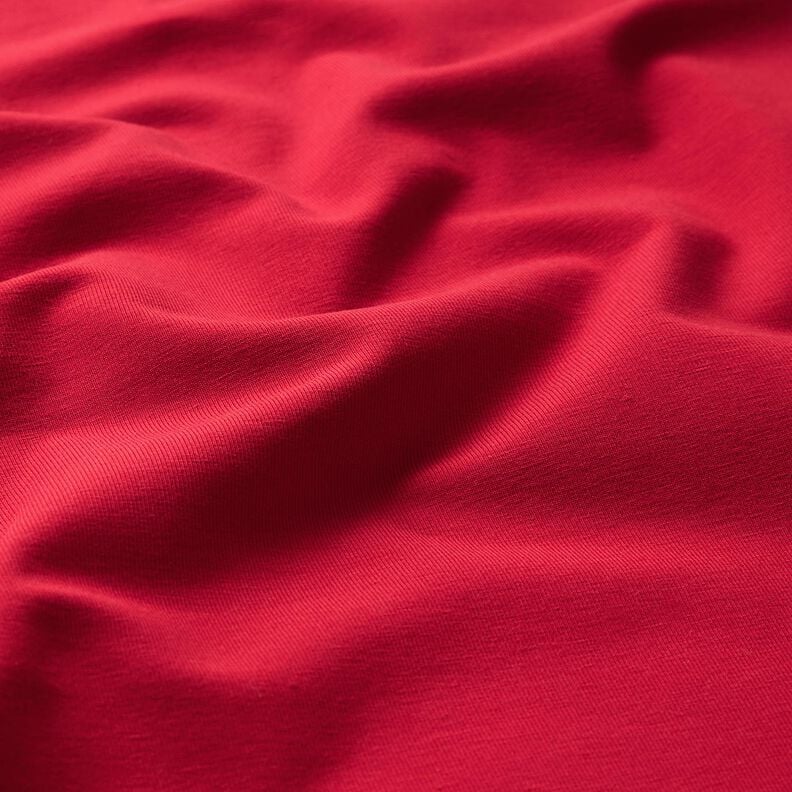 Bomullsjersey medium enfärgad – hallon,  image number 4