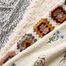 Stickat tyg effektgarn – svart/vit,  thumbnail number 7