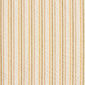 Bäckebölja Bomull randig mix – apricot/yllevit, 