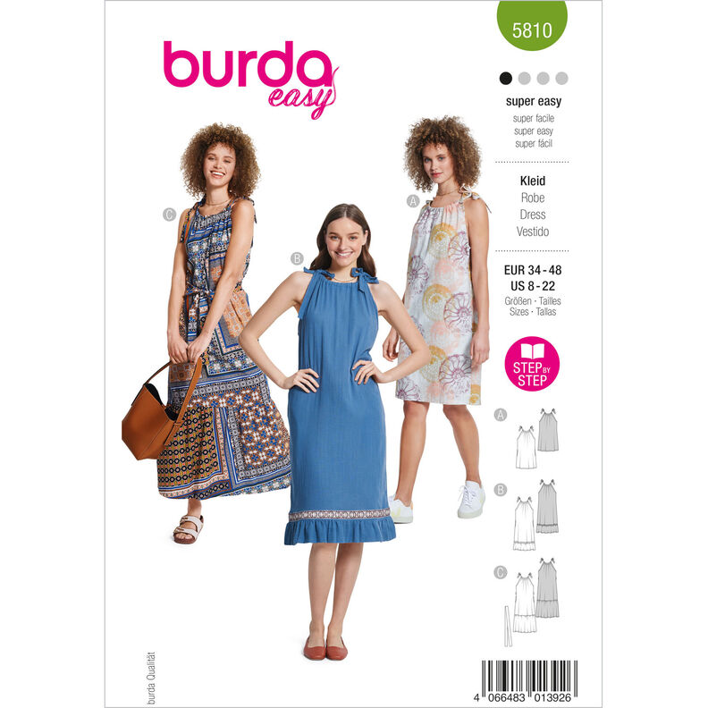 Klänning | Burda 5810 | 34-48,  image number 1