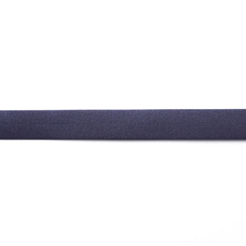 Snedslå Satin [20 mm] – marinblått,  image number 1