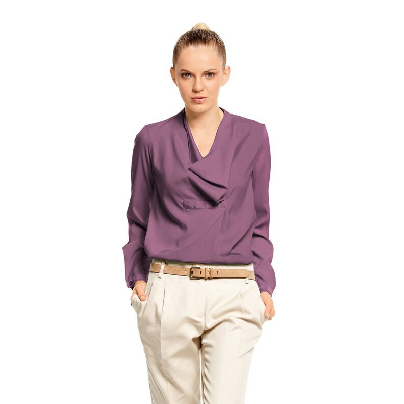 Viskostyg vävda Fabulous – aubergine,  image number 7