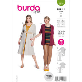 Plus-Size Klänning / Blus 5818 | Burda | 44-54, 