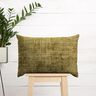 Stoppningstyg Chenille Enfärgat – oliv,  thumbnail number 6