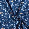 Bomullsjersey Svalor över ängen – indigo,  thumbnail number 3