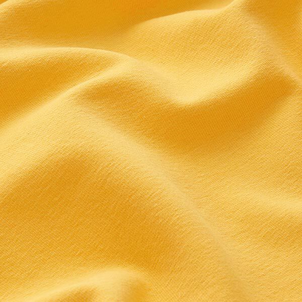 Lätt bomullssweat enfärgad – solgult,  image number 4