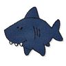 tygmärke haj [ 5 x 5,8 cm ] | Prym – marinblått,  thumbnail number 1