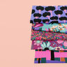 LENZING™ ECOVERO™ viskostyg  Amira Floral | Nerida Hansen – mörkgrön/lila,  thumbnail number 6