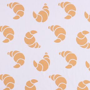 French Terry Sommarsweat stora croissanter – pastellfläder, 