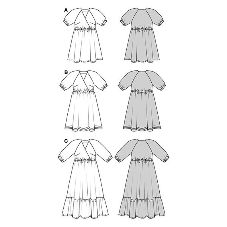 Klänning | Burda 5803 | 34-48, image number 11