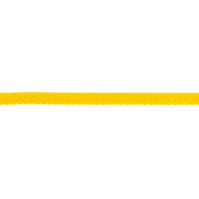 Elastistiskt infattningsband Spets [12 mm] – solgult, 