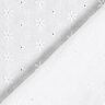 Bomullsbatist Engelskt broderi Blomrankor – vit,  thumbnail number 4