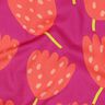Bomullspoplin Tulips | Nerida Hansen – purpur/korall,  thumbnail number 2
